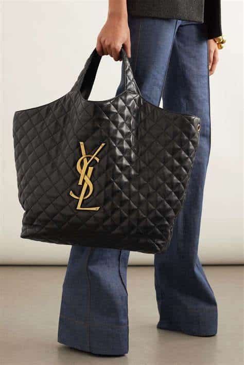 ysl knit bag